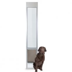 Top 10 😍 PetSafe Pet Doors Patio Panel Large (71- 90-lb) Satin Aluminum Sliding Pet Door 🥰