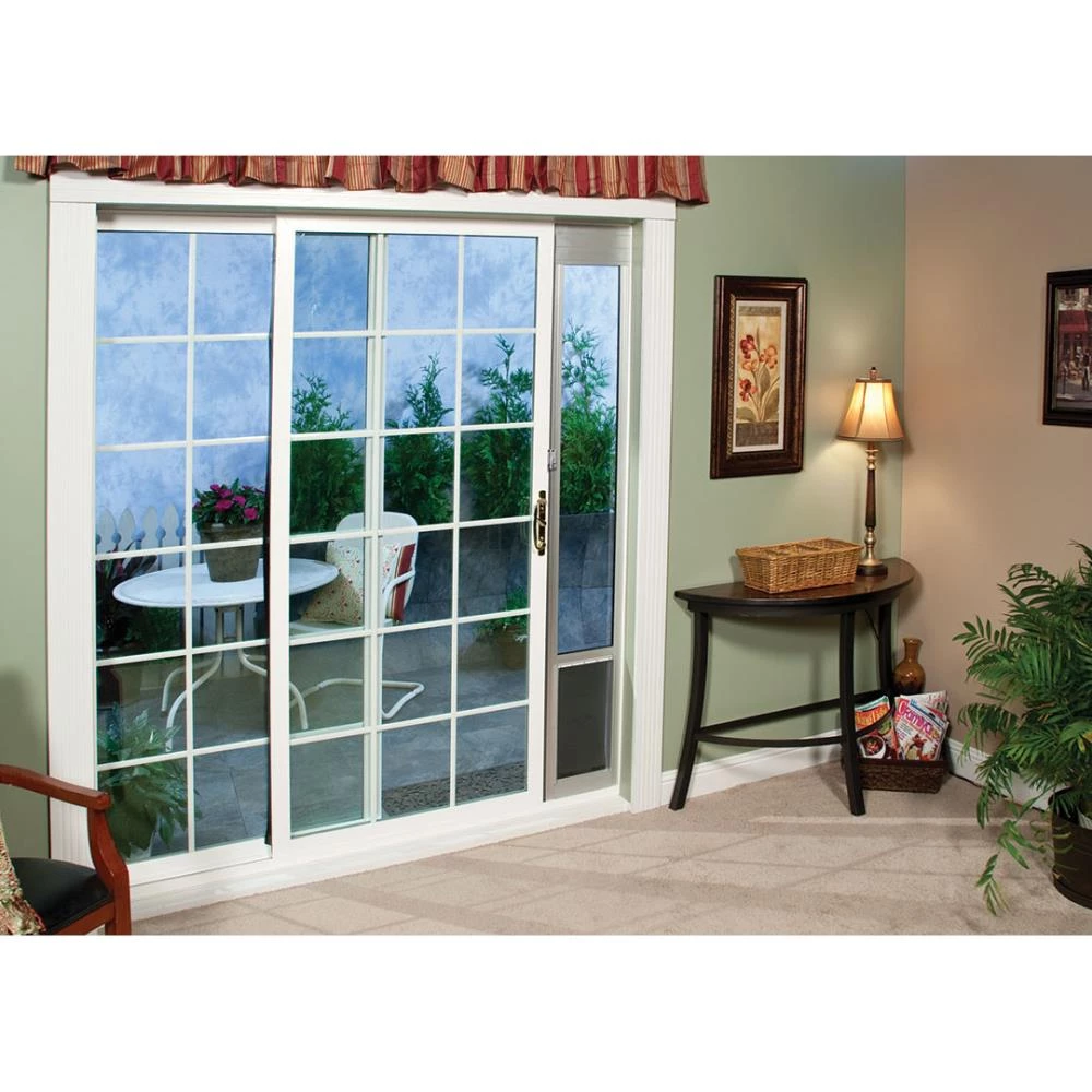 Best deal ๐ PetSafe Pet Doors Patio Panel Large (71- 90-lb) White Aluminum Sliding Pet Door ๐ - Image 4