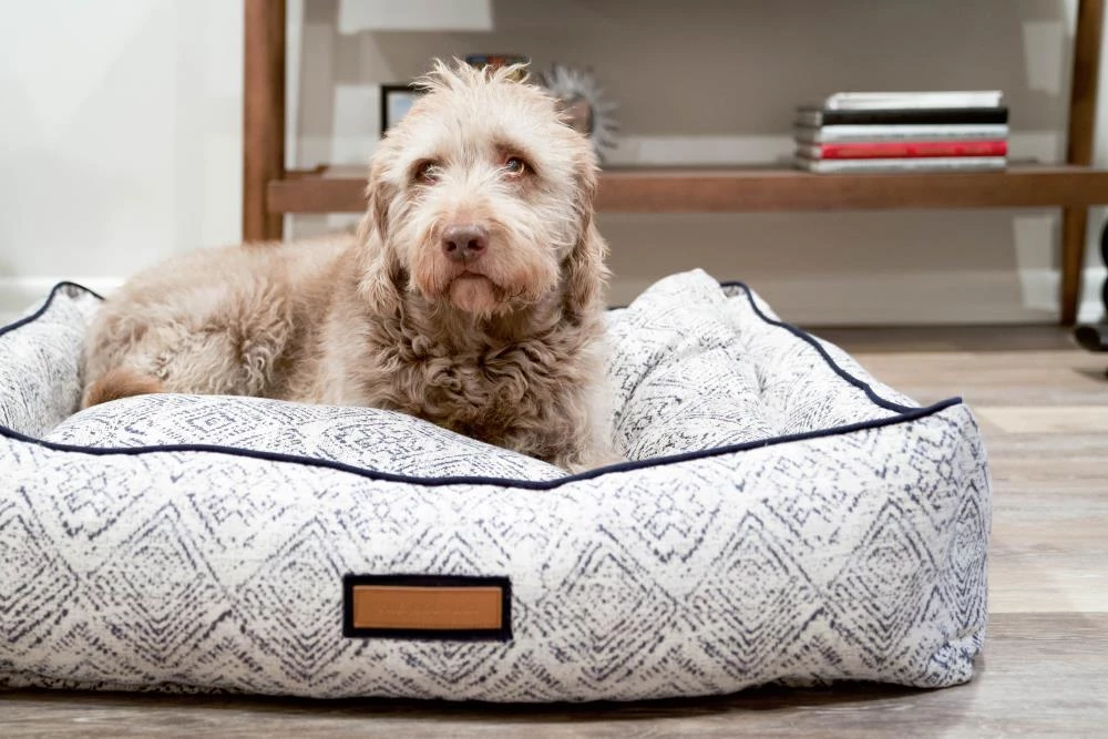 Best Pirce ๐ The Houndry Pet Beds Sapphire Spaniel Sunbrella Acrylic Fabric Rectangular 38-in x 25-in ๐ฆฎ Dog Bed (For Large) ๐ฅ - Image 5