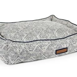 Best Pirce 🛒 The Houndry Pet Beds Sapphire Spaniel Sunbrella Acrylic Fabric Rectangular 38-in x 25-in 🦮 Dog Bed (For Large) 🔥