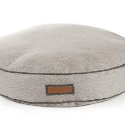 Cheap 🧨 The Houndry Pet Beds Foggy Feline Sunbrella Acrylic Fabric Round 31-in x 31-in 🐕 Dog Bed (For Medium) ❤️