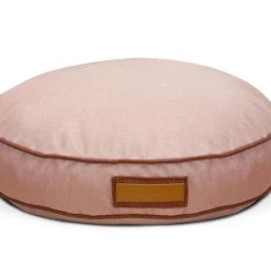 Hot Sale 🤩 The Houndry Pet Beds Rosie Retriever Sunbrella Acrylic Fabric Round 24-in x 24-in 🐕 Dog Bed (For Small) 😉