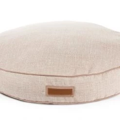 Deals 🧨 The Houndry Pet Beds Puppy Belly Pink Sunbrella Acrylic Fabric Round 41-in x 41-in 🐶 Dog Bed (For Large) 🤩