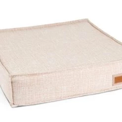 Best Sale 🔔 The Houndry Pet Beds Puppy Belly Pink Sunbrella Acrylic Fabric Rectangular 28-in x 28-in 🐕 Dog Bed (For Medium) ✔️