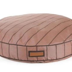 Deals 🥰 The Houndry Pet Beds Blushing Basset Sunbrella Acrylic Fabric Round 41-in x 41-in 🐶 Dog Bed (For Large) ❤️
