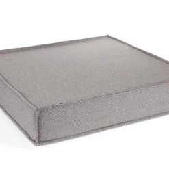 New 😀 The Houndry Pet Beds Foggy Feline Sunbrella Acrylic Fabric Rectangular 48-in x 36-in 🐕 Dog Bed (For Large) 🌟