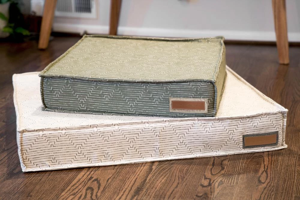 Best Sale ๐ The Houndry Pet Beds Fetching Fern Sunbrella Acrylic Fabric Rectangular 47-in x 36-in ๐ถ Dog Bed (For Large) ๐ - Image 5