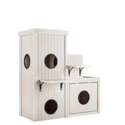 Buy 💯 New Age Pet Cat Trees & Scratchers 44.4-in x 19.2-in Cat 🔔