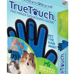 Top 10 👏 True Touch Pet Grooming Tools Pet de-shedding glove Blue 🦮 Dog/Cat Grooming Mitt 😍