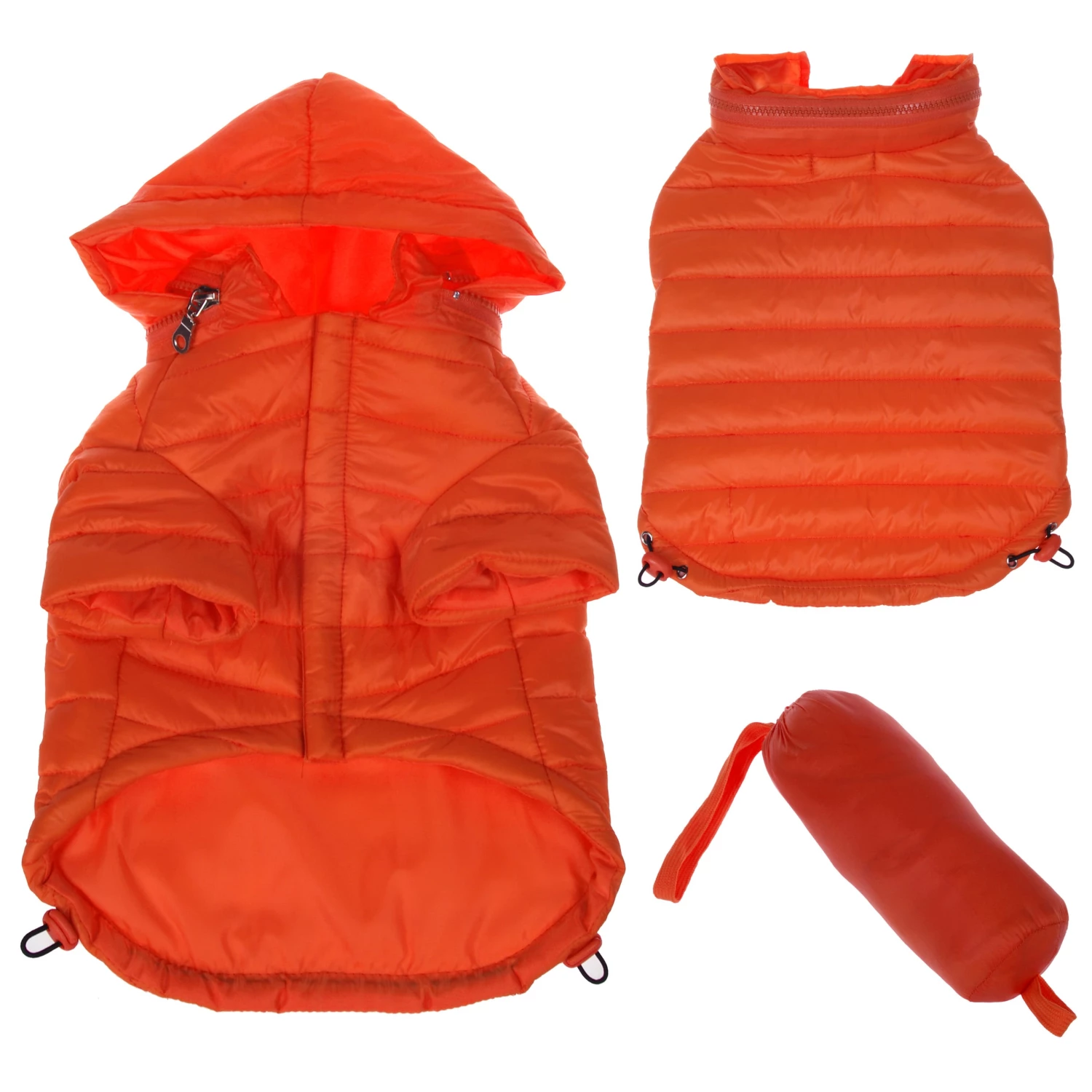 Buy โค๏ธ Pet Life Pet Clothing Lightweight Adjustable 'Sporty Avalanche' Pet ๐งฅ Coat Large (71- 90-lb)Orange ๐ Dog/Cat ๐งฅ Coat ๐ฏ - Image 7