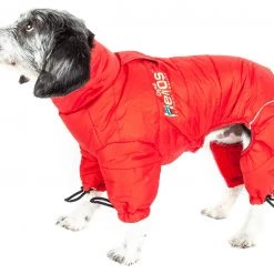 Discount 😉 Dog Helios Pet Clothing X-large (91- 110-lb)Grenadine Red 🐕 Dog/Cat 🧥 Coat ⌛