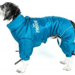 Deals 😉 Dog Helios Pet Clothing Large (71- 90-lb)Blue Wave 🐕 Dog/Cat 🧥 Coat 🔔