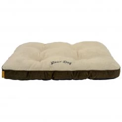 Wholesale 🔥 DMC Pet Beds Light Brown and Brown Rectangular 40-in x 30-in Bed (For Any) 😀