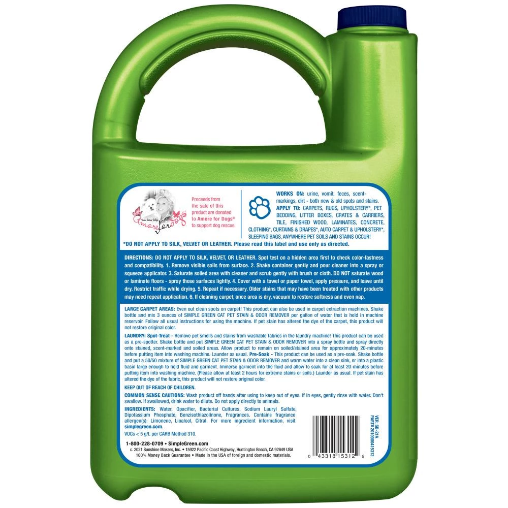 Best reviews of ๐ Simple Green ๐ถ Dog Cleaning & Potty Stain Remover ๐ - Image 2