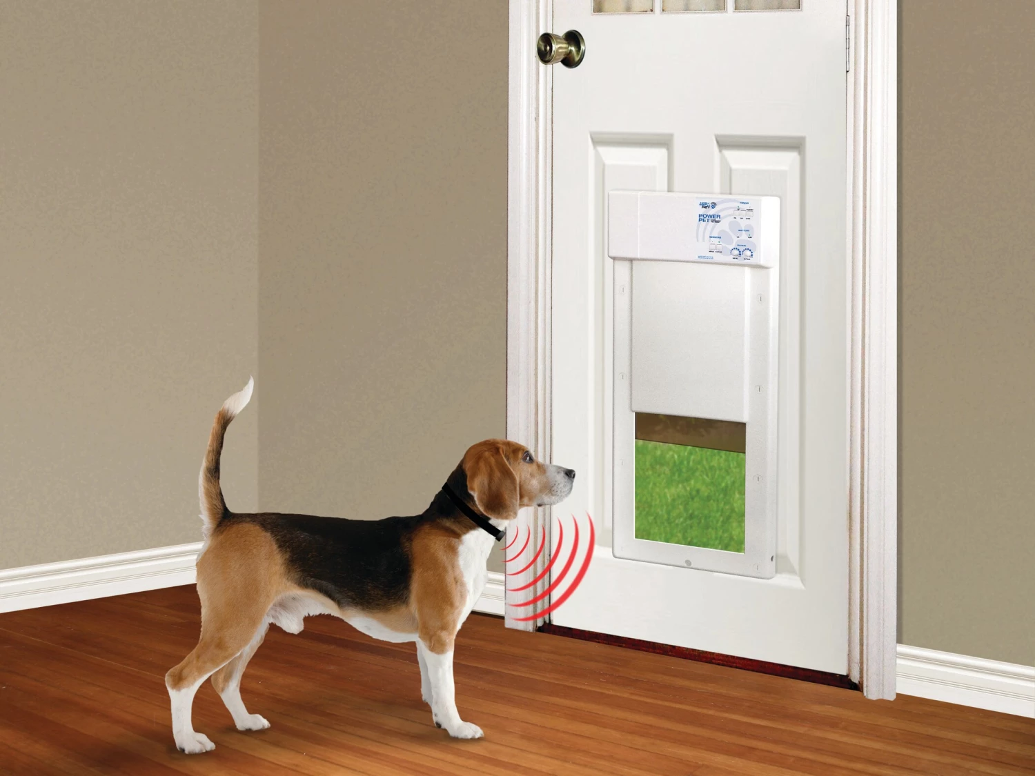 Coupon ๐ฅ High Tech Pet Pet Doors Medium (26- 40-lb) White Composite Door or Wall Pet Door ๐ - Image 5