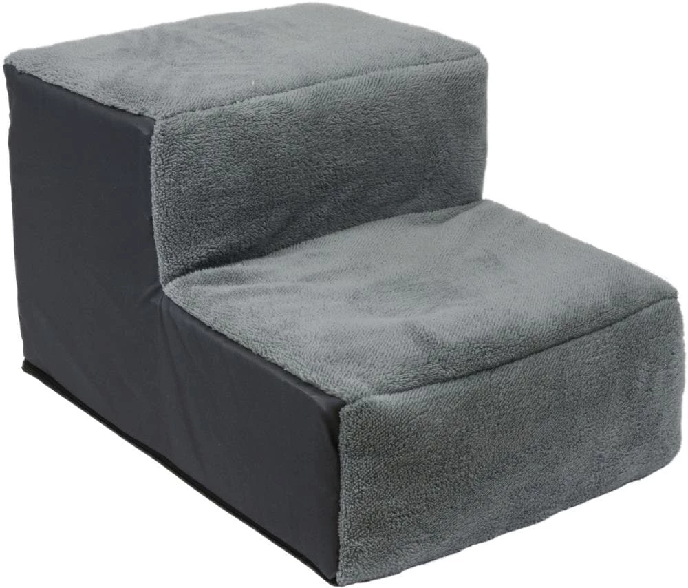 Best reviews of ⌛ DMC Pet Steps & Ramps Cozy pet Gray Wood Steps 👏