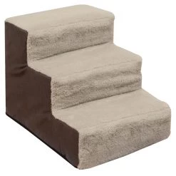 Coupon 🎉 DMC Pet Steps & Ramps Cozy pet Brown Wood Steps 🥰