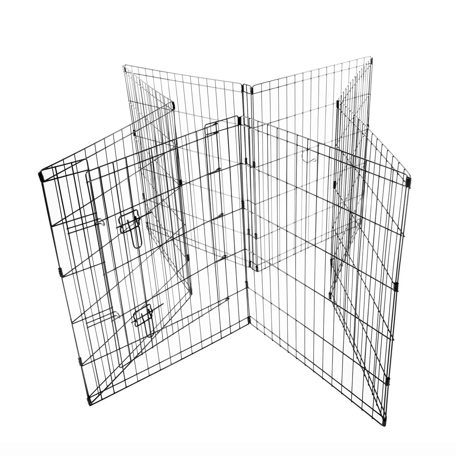 Top 10 ๐ Pet Essentials ๐ถ Dog Pens & Runs 30-in x 48-in Black Steel Exercise Pen โ - Image 8