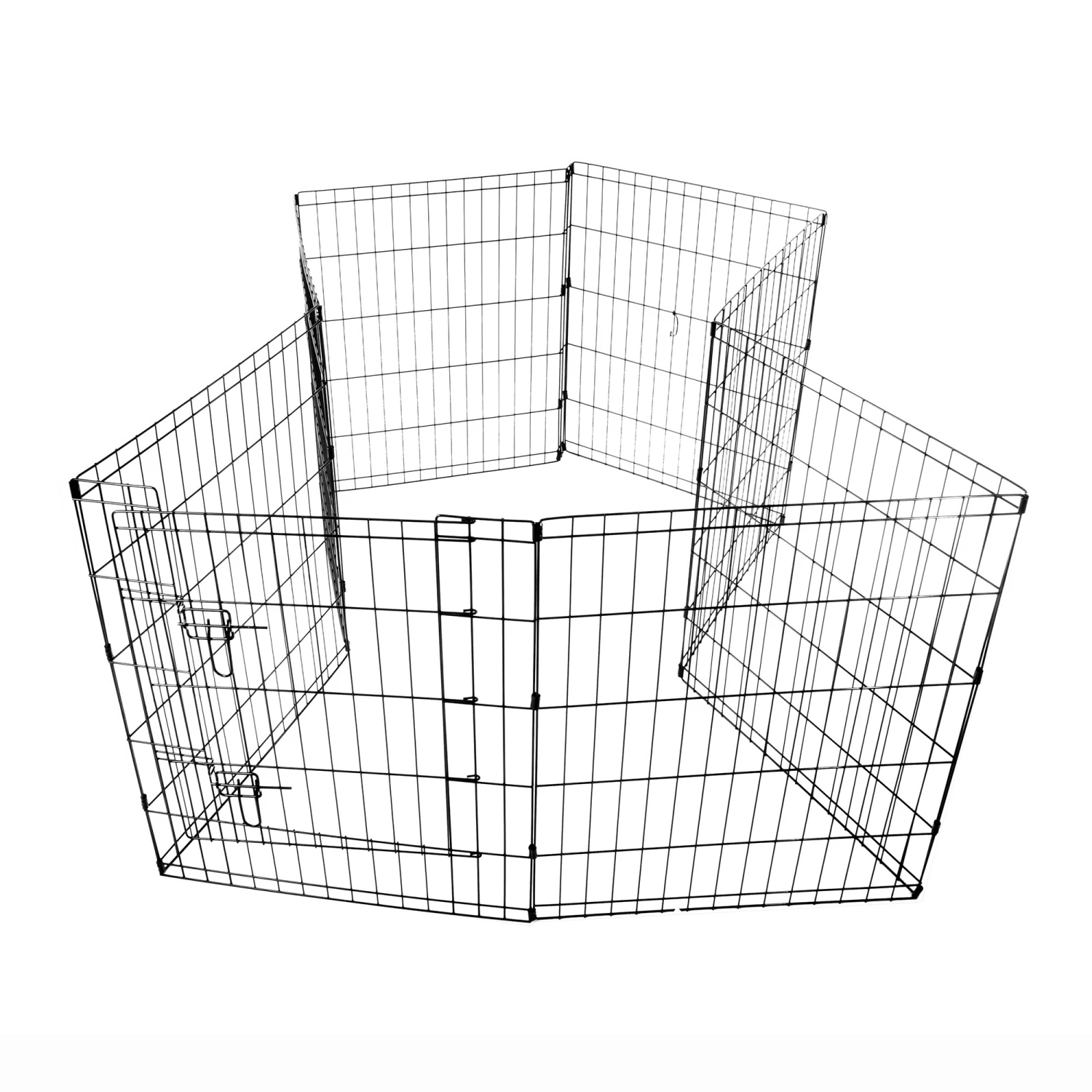 Top 10 ๐ Pet Essentials ๐ถ Dog Pens & Runs 30-in x 48-in Black Steel Exercise Pen โ - Image 9