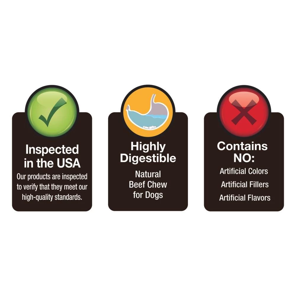 Best deal ✔️ Cadet Pet Treats Bully Sticks Rawhide Chews for 🐶 Dog Beef Flavor (2-Count) 🌟 - Image 3