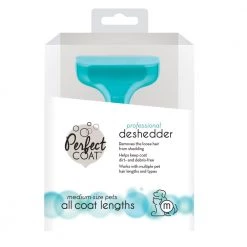 Budget 👍 Perfect 🧥 Coat Pet Grooming Tools Perfect 🧥 Coat Professional Deshedder, For Medium Pets, Removes Loose Hair From Shedding 🛒