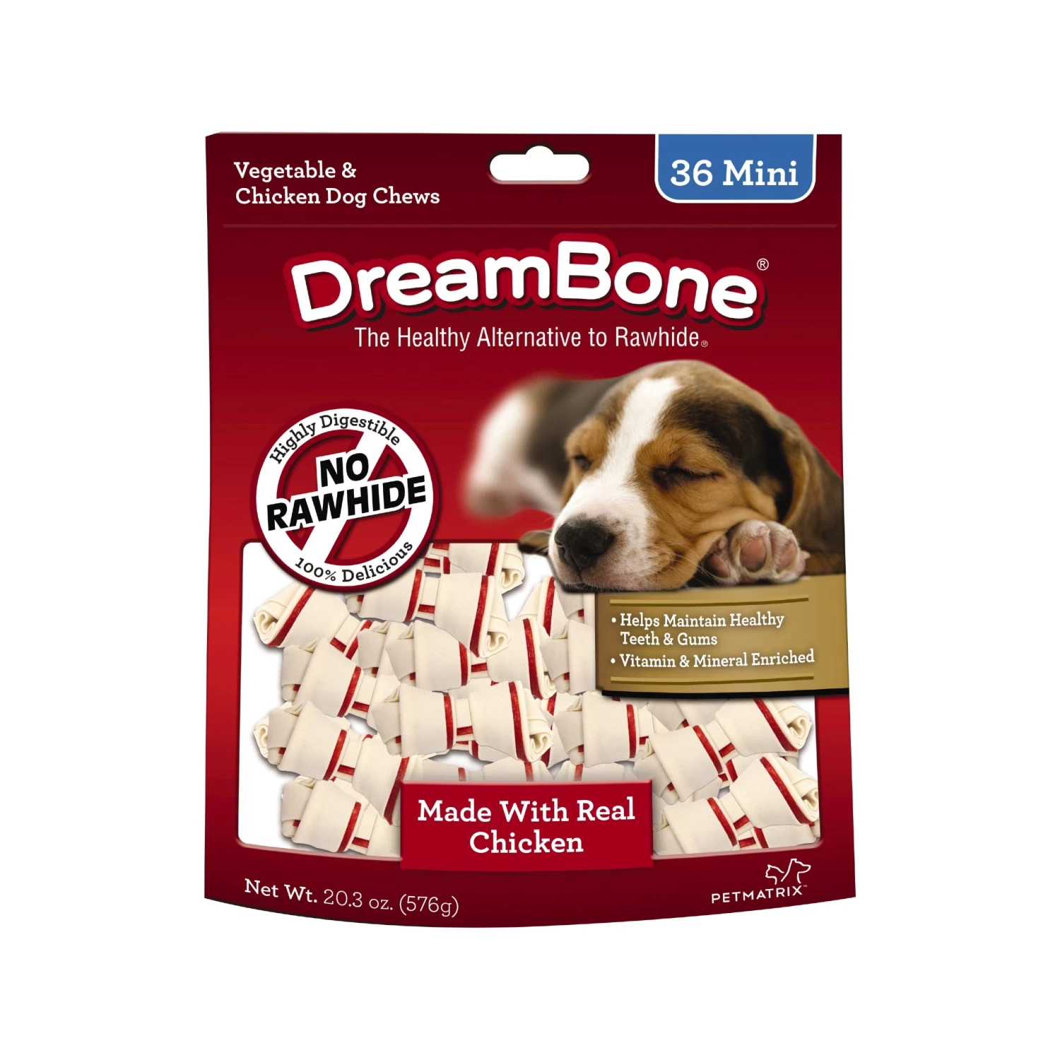 Coupon ๐ DreamBone Pet Treats Mini Chews with Real Chicken No-rawhide Chews for ๐ Dog Chicken Flavor ๐