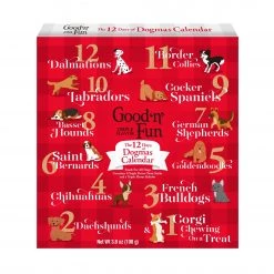 Coupon ✨ Good 'n' Fun Pet Treats 12-Day of 🐕 Dogmas Calendar Rawhide Chews for 🐕 Dog Variety Flavor (12-Count) ✨