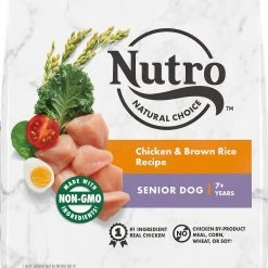 Buy 🥰 Mars Pet Care Pet Food Nutro Natural Choice Chicken Brown Rice Senior 30 lb ✔️