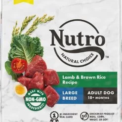 Brand new 🥰 Mars Pet Care Pet Food Nutro Natural Choice Lamb Brown Rice Large Breed 🐶 Dog 40 lb 🔥