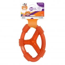 Best Pirce 👍 Nylabone Pet Toys Moderate Chew Oval Ring Chicken 🐶 Dog Chew 😉